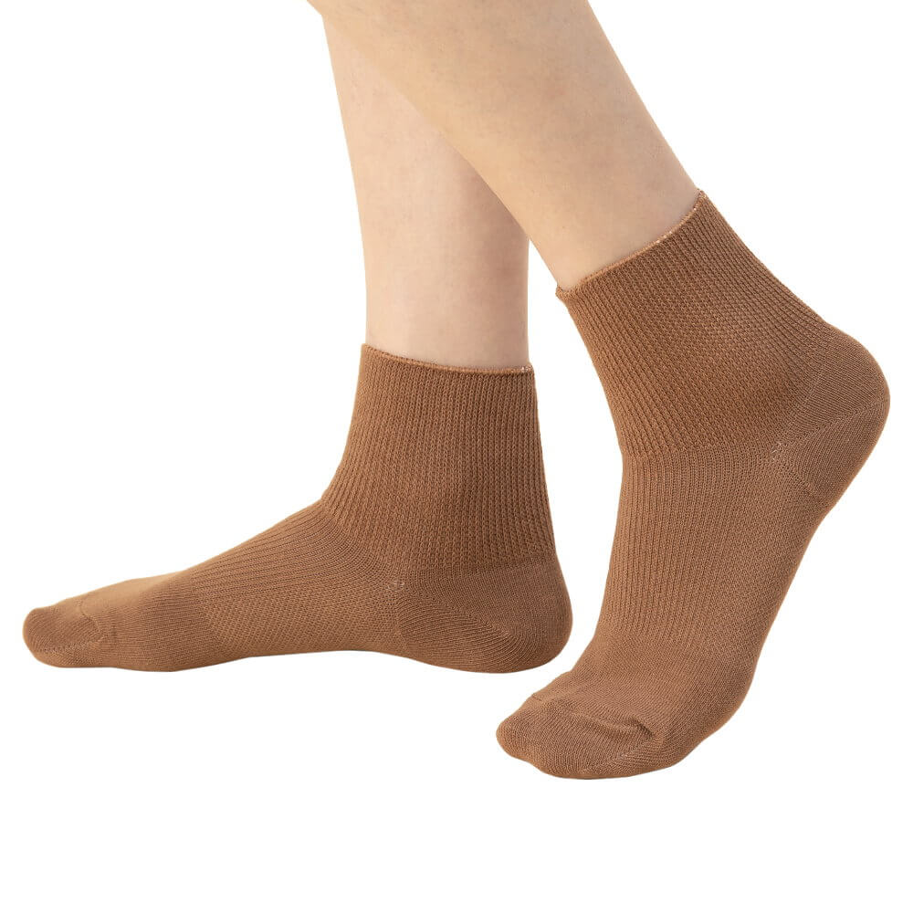 Women Cotton No-Binding Top Socks